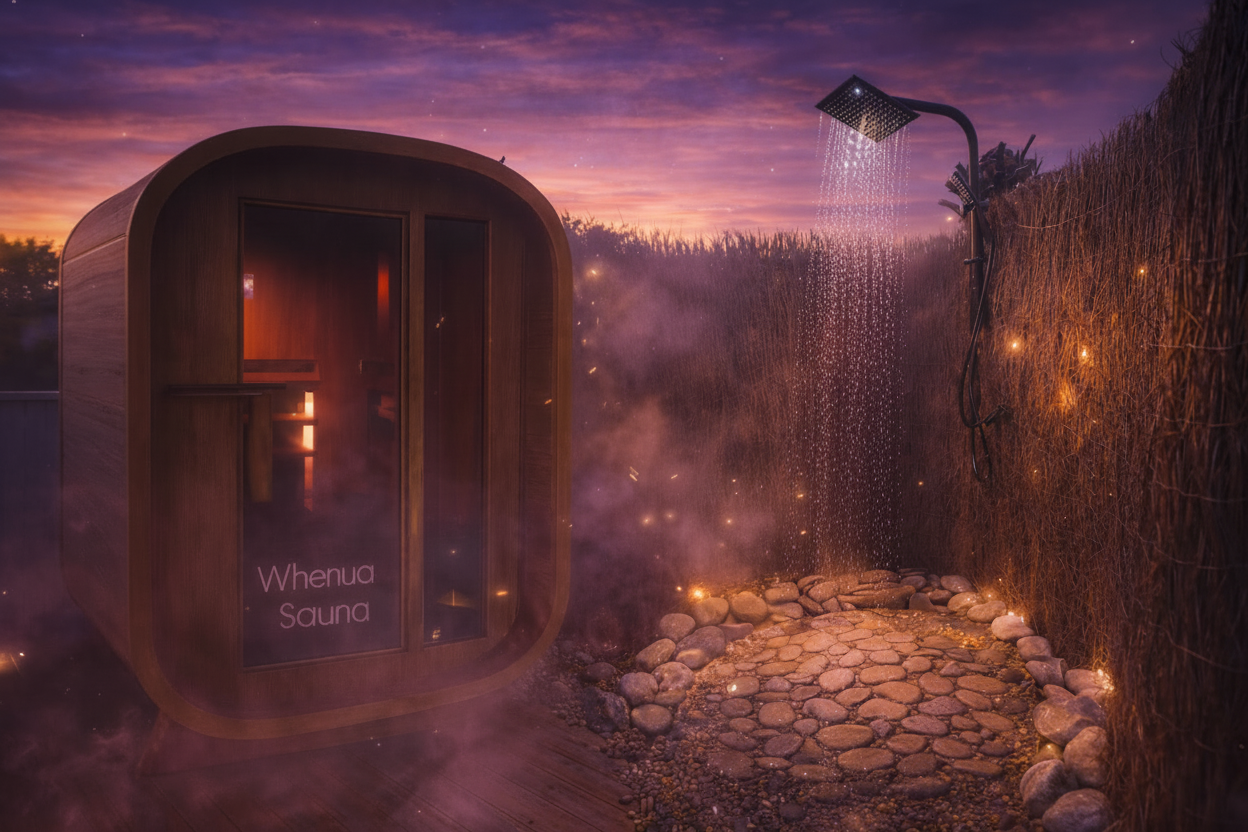 WHENUA Infrared Sauna & Rongoā Session – Rehua, Ōpōtiki