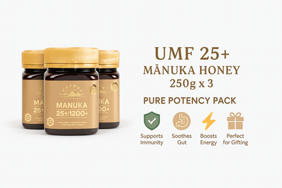 UMF 25+ Mānuka Honey Pure Potency Pack