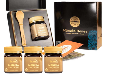 🌿 Whenua Honey UMF 25+ Mānuka Honey – Ultra Rare Luxury Gift Bundle (4 x 250g) with Free International Shipping