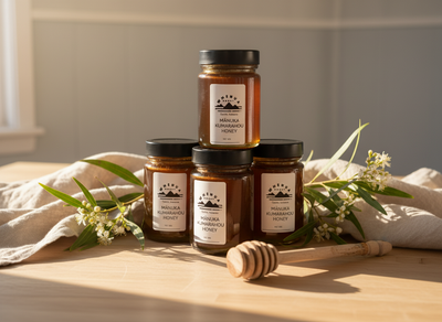 Morning Wellness Ritual with Three Honey Jars